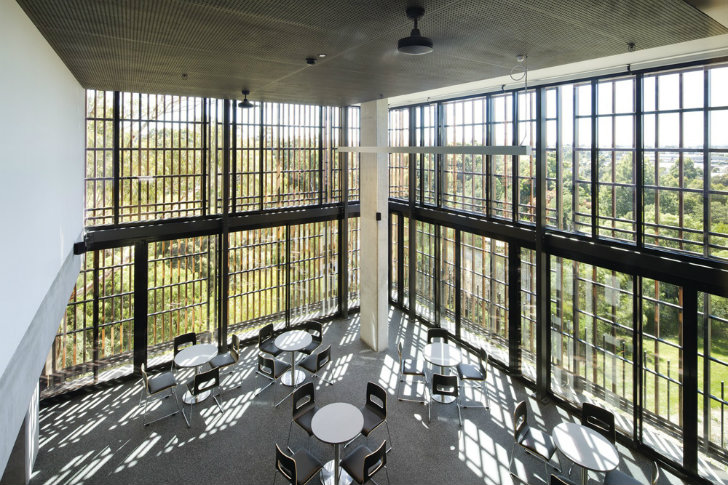 Monash Student Housing by BVN Architecture. Photo by John Gollings.