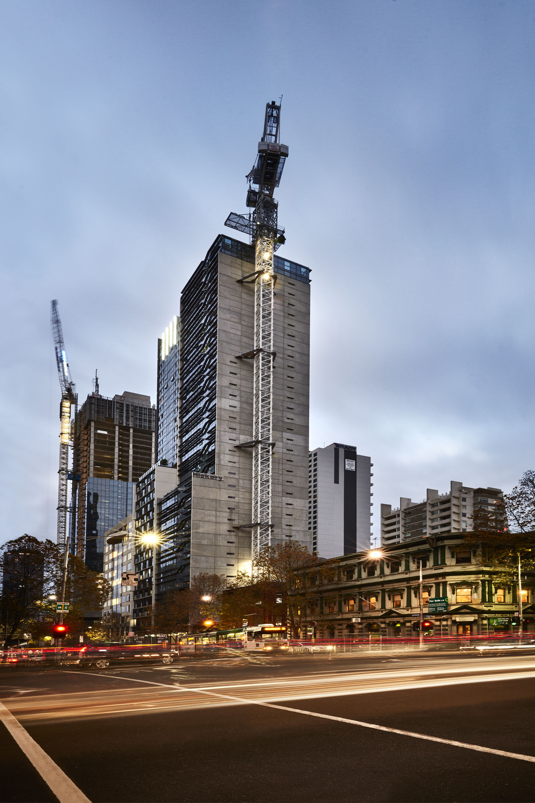 Record heights Prefabrication with La Trobe Tower Australian Design