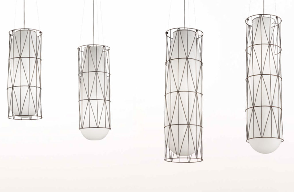 Siru a collection of blown glass pendants Australian Design Review