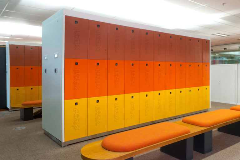 Steel lockers for the evolving workplace Australian Design Review