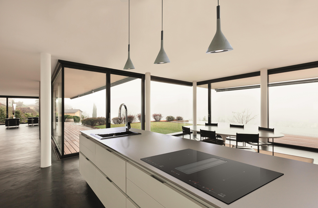 ILVE introduces Fusion cooktop with integrated downdraft hood