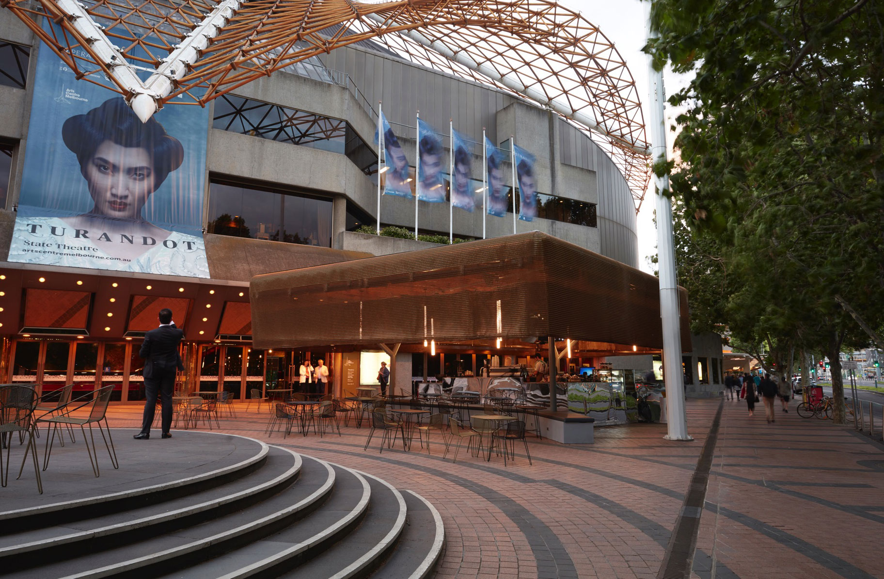 Cumulus Designed Melbourne Arts Centre Cafe Australian Design Review